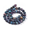 Natural Tiger Eye Beads Strands LS-G-K301-8mm-06-2