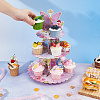 2Pcs 3 Tier Paper Cupcake Stand DIY-DC0003-92A-3