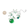 Glass Teardrop Hanging Suncatchers HJEW-TA00413-01-3