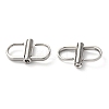 Zinc Alloy DIY Bags Adjustable Clasps Accessories PALLOY-A068-04P-2