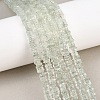 Natural Green Quartz Beads Strands G-Z152-F02-02-1