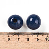 Painted Natural Wood Beads X-WOOD-A018-16mm-24-3