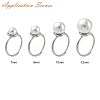 Brass Cup Peg Open Cuff Ring Settings KK-G518-10P-04-4