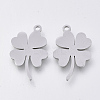 Non-Tarnish 201 Stainless Steel Pendants X-STAS-S110-051P-1