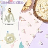30Pcs Opaque Resin Imitation Pearl Charms FIND-YW0009-02-3