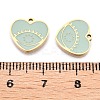 Ion Plating(IP) 316L Surgical Stainless Steel Charms STAS-D035-07G-03-3