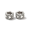 Alloy European Beads PALLOY-S079-076AS-2