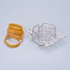 Flower Plastic Candle Molds LS-DIY-I035-12-2