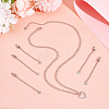 20Pcs 304 Stainless Steel Chain Extender STAS-UN0060-87P-2