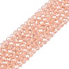 Electroplate Glass Beads Strands EGLA-A044-T1mm-A21-1