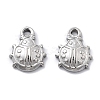Anti-Tarnish 304 Stainless Steel Charms STAS-R130-15P-1