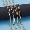 Soldered Brass Paperclip Chains CHC-G005-12G-7