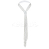 Alloy Crystal Rhinestone Ties AJEW-WH20006-208B-1