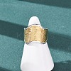 304 Stainless Steel Cuff Open Rings LS-RJEW-H266-04A-GP-1