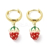 Brass Hoop Earrings EJEW-S251-04E-G-4