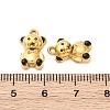304 Stainless Steel Enamel Pendants STAS-B085-35G-01-3