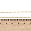 Long-Lasting Plated Brass Cable Chain Necklaces NJEW-K112-10G-NF-4