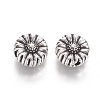 Tibetan Style Alloy Flower Beads LS-TIBEP-GC190-AS-NR-2