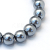 Baking Paint Pearlized Glass Pearl Round Bead Strands HY-Q003-12mm-12-2