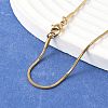 304 Stainless Steel Snake Chain Necklaces NJEW-A288D-1.2A-G-1