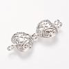Alloy Locket Pendants PALLOY-S094-43P-2
