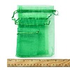 30Pcs 4 Styles Rectangle Organza Bags Jewellery Storage Pouches Wedding Favour Party Mesh Drawstring Gift OP-FS0001-01D-8