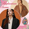 1Pc Alloy Rhinestone Brooches JEWB-MA0001-02A-5