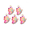 Printed Alloy Pendants PALLOY-N168-003H-3