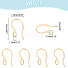 Ion Plating(IP) 304 Stainless Steel Earring Hooks STAS-UN0058-41G-3