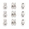 Tarnish Resistant 304 Stainless Steel Bead Tips STAS-R063-20-1