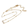304 Stainless Steel Pave Clear Cubic Zirconia Bowknot Pendant Necklaces for Women NJEW-G179-08G-2