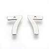 Tarnish Resistant 201 Stainless Steel Charms STAS-F175-01P-7-1