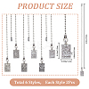 Tibetan Style Alloy Ceiling Fan Pull Chain Extenders AJEW-AB00125-2