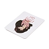 Rectangle Paper Hair Clip Display Cards CDIS-C004-03K-3