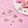 3 Pairs 3 Styles Brass Micro Pave Clear Cubic Zirconia Stud Earrings for Women EJEW-BBC0002-10-4