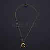 201 Stainless Steel Pendant Necklaces NJEW-S105-JN586-40-2-2