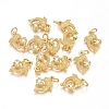 Electroplated Alloy Pendants PALLOY-G267-07G-1
