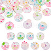20Pcs Opaque Resin Decoden Cabochons RESI-TA0005-33-1