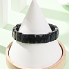 Synthetic Blue Goldstone Beaded Stretch Bracelets for Unisex G-K303-02J-2