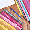 6Pcs 6 Colors Nylon Mesh Pen Bag AJEW-CP0006-77-7