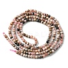 Natural Argentina Rhodonite Beads Strands LS-G-M399-01A-4