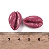 Baking Paint Cowrie Shell Beads SSHEL-M023-01J-3