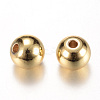 Brass Spacer Beads X-KK-S753-3mm-G-1