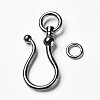 Tibetan Style S Hook Clasps LS-K0921051-2