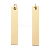 Ion Plating(IP) 304 Stainless Steel Pendants STAS-I311-14B-G-1