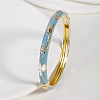 Vintage Zinc Alloy Hinged Bangles for Women JY4654-4-1