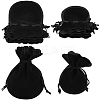 20Pcs 2 Styles Gourd Velvet Bags TP-BBC0001-02C-1