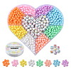 DIY Round Letter Beads Bracelet Making Kit DIY-YW0004-96-1