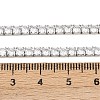 925 Sterling Silver Clear Cubic Zirconia Chains STER-C016-02B-P02-3