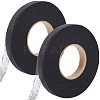 2 Rolls 2 Colors Non-woven Fabric Polyamide Double-sided Hot Melt Adhesive Film DIY-GF0009-34A-1